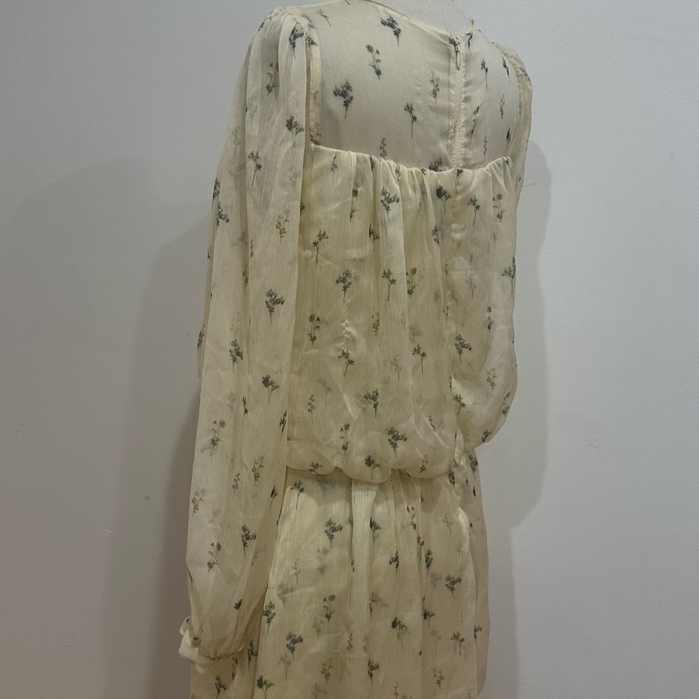 Adam Lippes x RTR Long Sleeve Mini Dress Size:6 - Picture 8 of 12